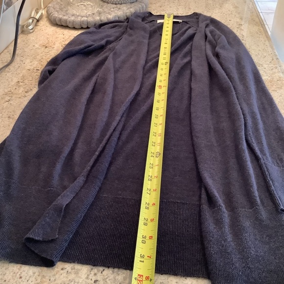 Ann Taylor Loft Blue Open Front Cardigan Size Medium - Picture 6 of 6
